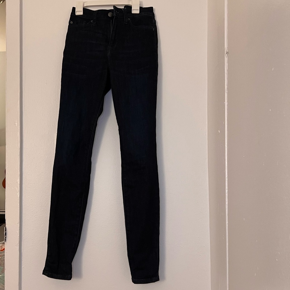 High-Rise Skinny Jeans | Dark Blue | US 2 | Women’s